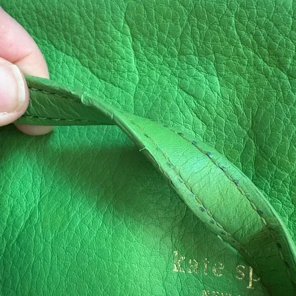 Kate Spade Green Leather Crossbody Bag ♠️ - Picture 12 of 13